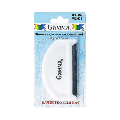 "Gamma" PE-01 Щеточка для пилинга в блистере пластик